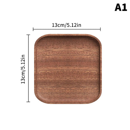 Solid Walnut Wood Serving Tray Coffee Table Decor Kitchen Home Decor
