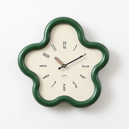 Minimalist Swinging Wall Clock 3D Digital Design Modern Living Room Home Decor