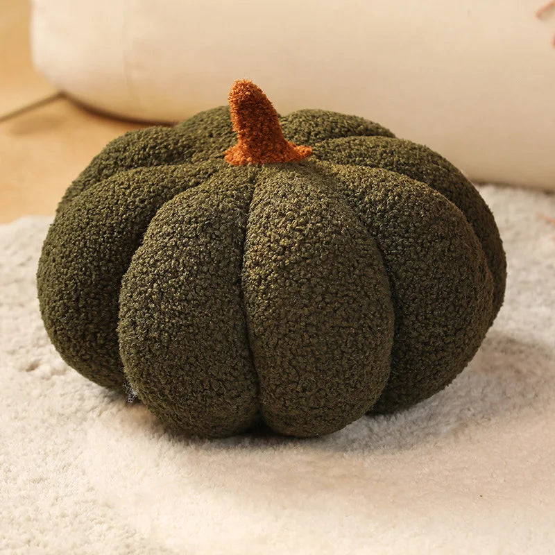 Plush Pumpkin Cushion Throw Pillow Soft Seat Cushion Autumn Home Decor