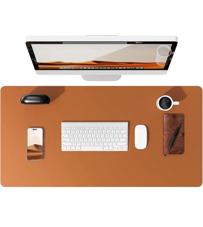 Non-Slip PU Leather Desk Pad Protector Large Office Desk Mat Home Decor