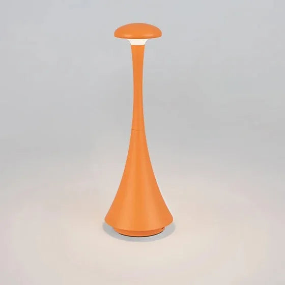 Mushroom Touch Table Lamp Rechargeable USB-C Wireless Cordless Home Decor