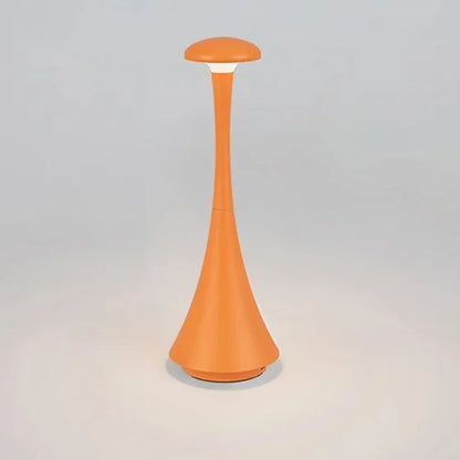 Mushroom Touch Table Lamp Rechargeable USB-C Wireless Cordless Home Decor