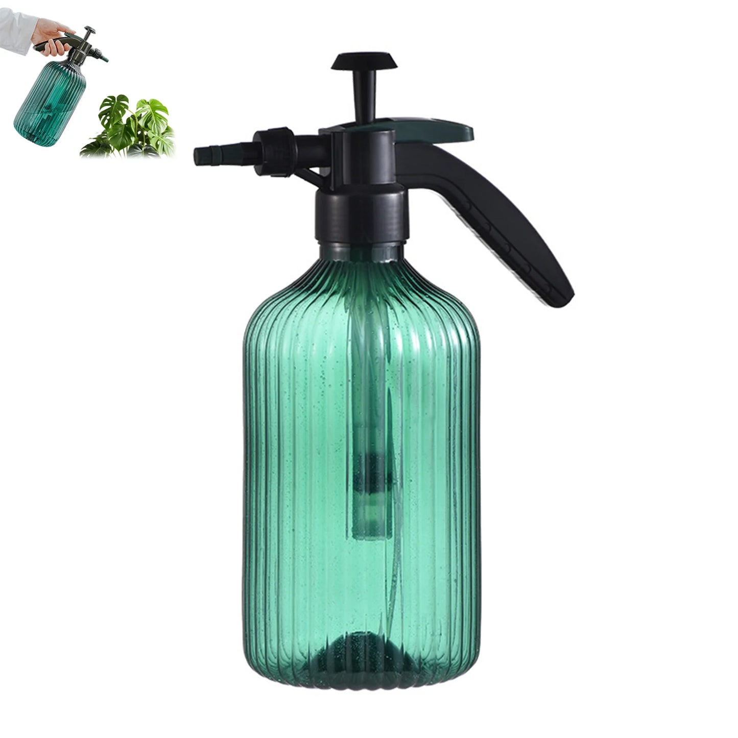 Garden Spray Bottle 2L Adjustable Nozzle Fine Mist Plant Watering Indoor