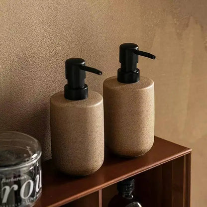 Nordic Ceramic Soap and Lotion Dispenser Minimalist Bathroom Decor