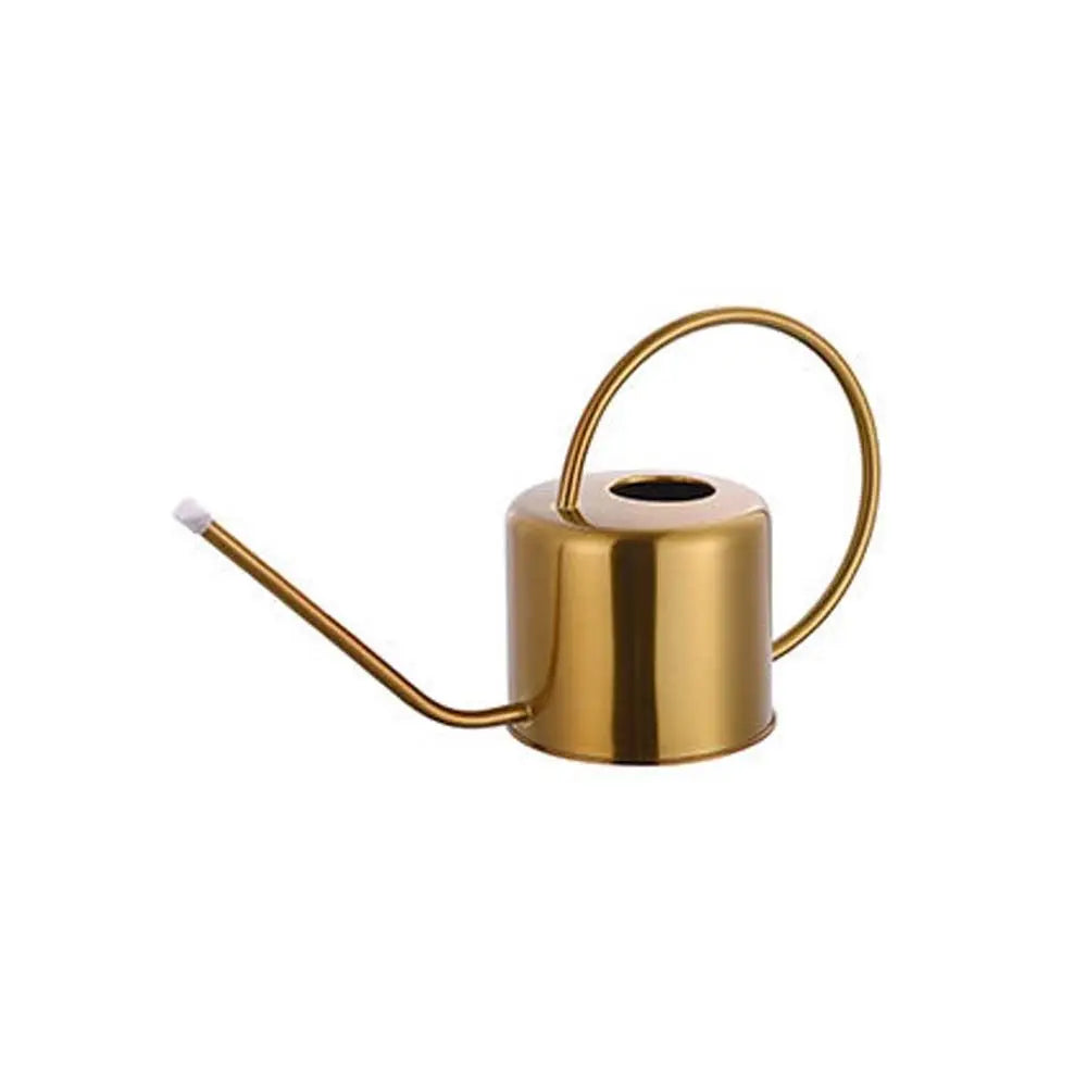 Stainless Steel Watering Can 1.3L Rust Proof Indoor Plants Home Decor