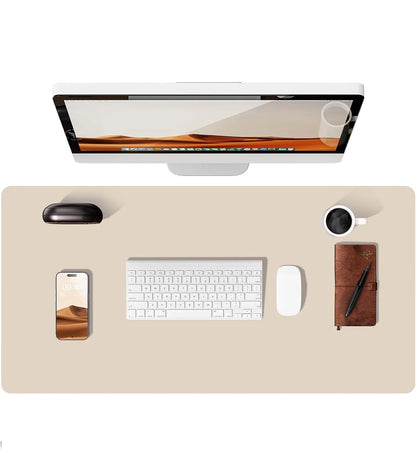 Non-Slip PU Leather Desk Pad Protector Large Office Desk Mat Home Decor