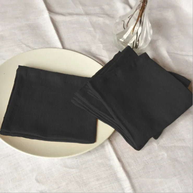 Pure Linen Napkins 4 Pack Table Setting Dining Table Decor