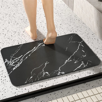 Diatomite Stone Bath Mat Quick Dry Non-Slip Bathroom Floor Mat