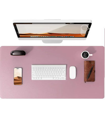 Non-Slip PU Leather Desk Pad Protector Large Office Desk Mat Home Decor