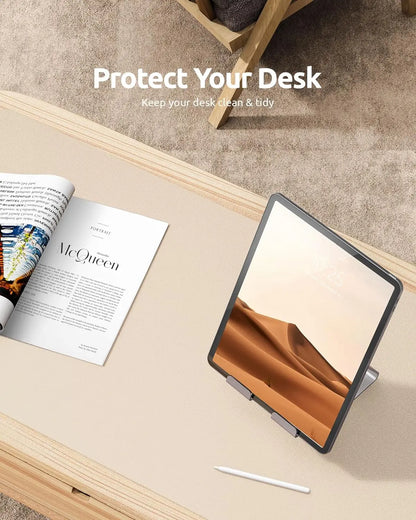 Non-Slip PU Leather Desk Pad Protector Large Office Desk Mat Home Decor