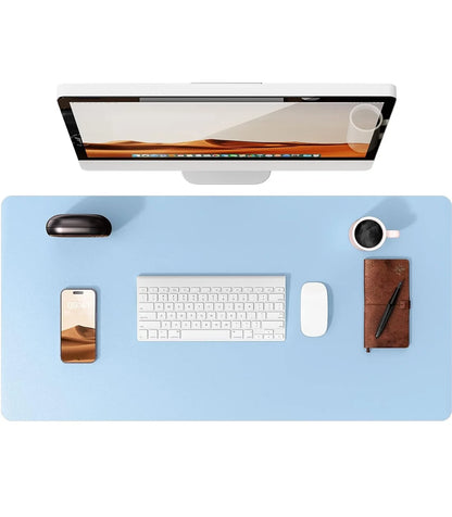 Non-Slip PU Leather Desk Pad Protector Large Office Desk Mat Home Decor