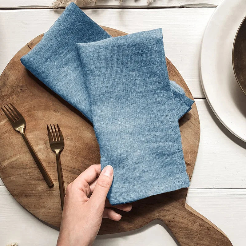 Pure Linen Napkins 4 Pack Table Setting Dining Table Decor