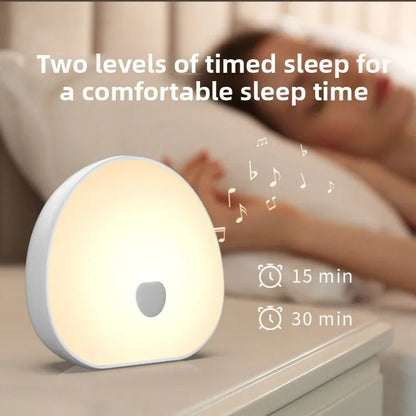 White Noise Machine with RGB Night Light Rechargeable Touch-Control Sleep Sound Home Decor