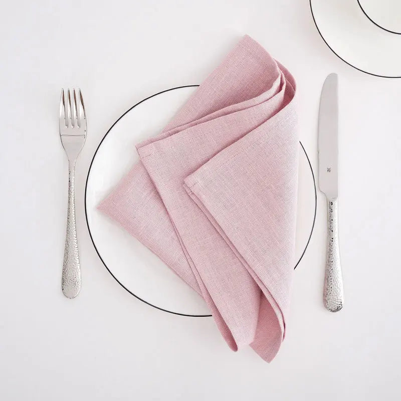 Pure Linen Napkins 4 Pack Table Setting Dining Table Decor