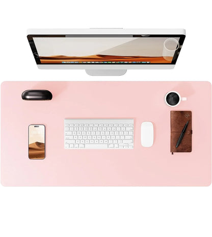 Non-Slip PU Leather Desk Pad Protector Large Office Desk Mat Home Decor