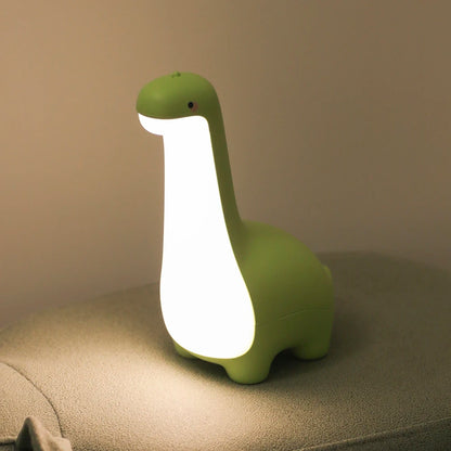 Dinosaur LED Night Light USB Rechargeable Timer Kids Bedroom Lamp Home Decor