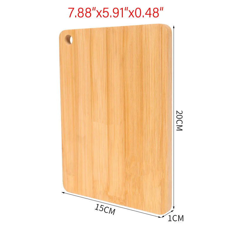 Premium Bamboo Cutting Board Natural Antibacterial Kitchen Chopping Board Decor