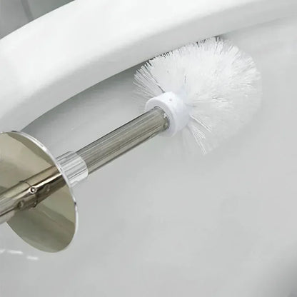 Nordic Toilet Brush with Holder Set Modern Bathroom Decor