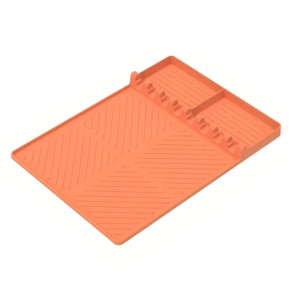 Silicone BBQ Grill Mat Heat-Resistant Non-Stick Drip Pad Kitchen Outdoor