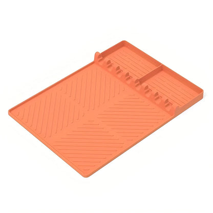 Silicone BBQ Grill Mat Heat-Resistant Non-Stick Drip Pad Kitchen Outdoor
