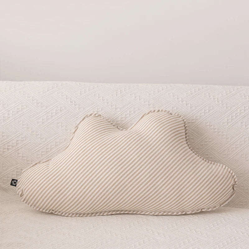 Plush Shape Pillow Cloud Star Moon Knot Sugar Kids Room Decor