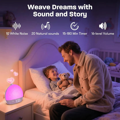 Wake Up Light Sunrise Alarm Clock Sound Machine RGB Night Light