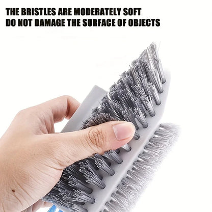 4-in-1 Gap Cleaning Brush and Squeegee Multi-Purpose Kitchen Bathroom Tool