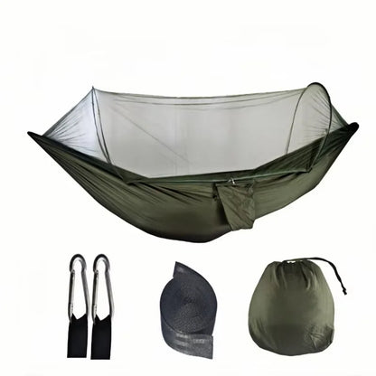 Portable Outdoor Camping Hammock with Mosquito Net Ultralight Travel Shelter