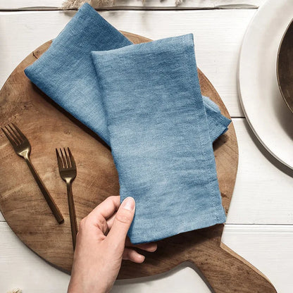 Pure Linen Napkins 4 Pack Table Setting Dining Table Decor