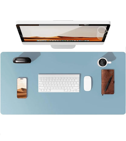 Non-Slip PU Leather Desk Pad Protector Large Office Desk Mat Home Decor
