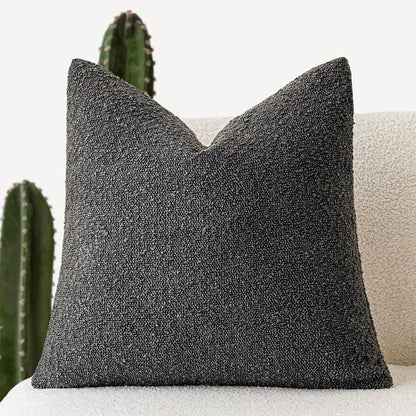 Bouclé Textured Cushion Cover Soft Looped Sofa Pillow Cover Home Decor