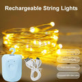 Fairy Lights 3m USB Copper Wire Warm White Christmas Lights Indoor Decor