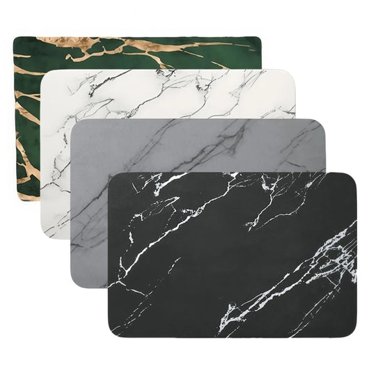 Diatomite Stone Bath Mat Quick Dry Non-Slip Bathroom Floor Mat