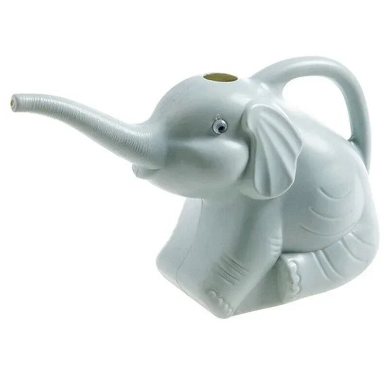 Elephant Watering Can Cute Plastic Indoor Plant Gardening Decor Kids