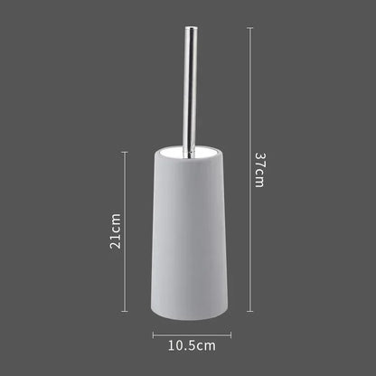 Nordic Toilet Brush with Holder Set Modern Bathroom Decor