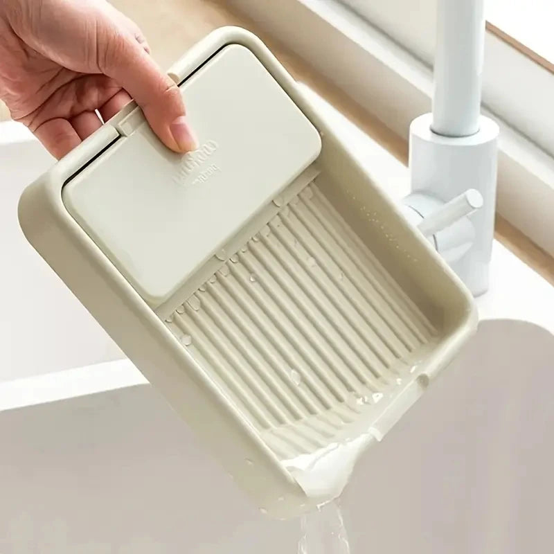 Foldable Pot Lid Holder and Spoon Rest Heat Resistant Kitchen Decor
