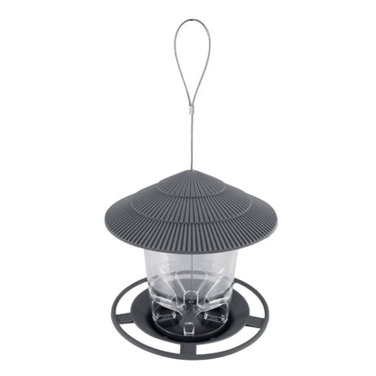Hanging Bird Feeder Automatic Outdoor Garden Seed Dispenser Weather Resistant