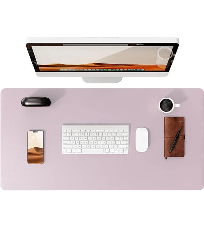 Non-Slip PU Leather Desk Pad Protector Large Office Desk Mat Home Decor