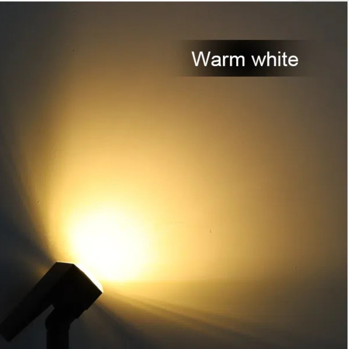 LED Solar Spotlight Outdoor Waterproof Garden Lawn Pathway Flood Light