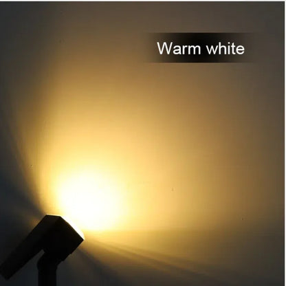 LED Solar Spotlight Outdoor Waterproof Garden Lawn Pathway Flood Light