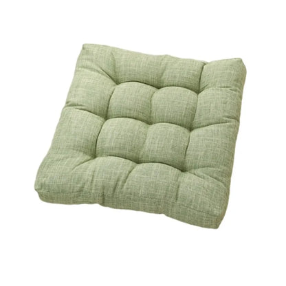 Linen Tufted Floor Cushion Square Meditation Yoga Seat Pad Home Decor