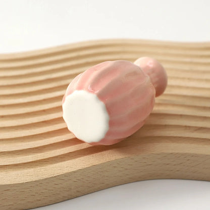 Mini Candy Colour Ceramic Bud Vase Small Flower Vase Shelf Decor