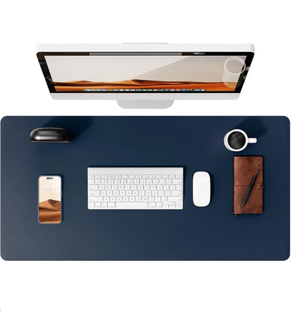 Non-Slip PU Leather Desk Pad Protector Large Office Desk Mat Home Decor