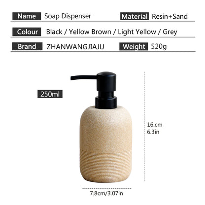 Refillable Soap Dispenser Pump Minimalist Bathroom Kitchen Decor