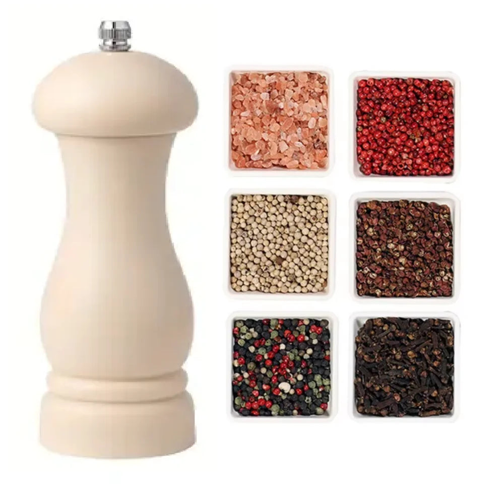 Adjustable Ceramic Salt and Pepper Grinder Set Kitchen Table Home Decor