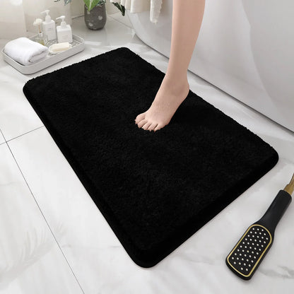 Plush Anti-Slip Bathroom Floor Mat Soft Absorbent Bath Mat Home Decor