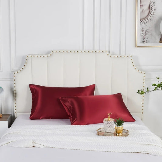 Mulberry Silk Pillowcase Soft Luxury Bedding Home Decor