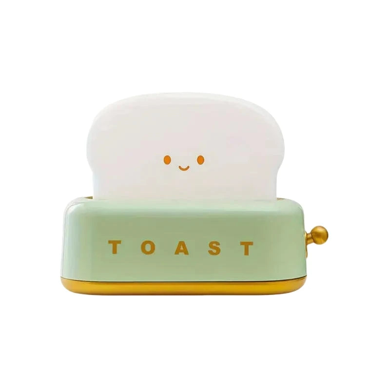 Bread Maker Night Light Rechargeable Timer Touch Bedside Lamp Home Decor