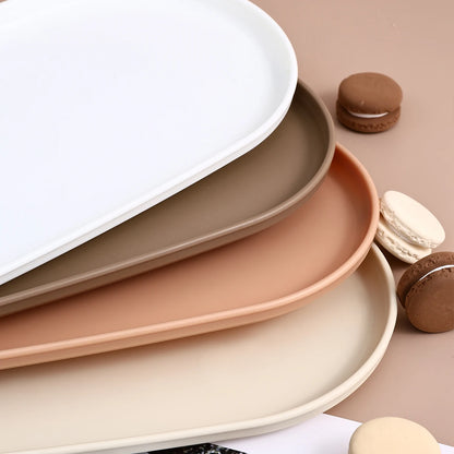 Oval Decorative Storage Tray Jewellery Organiser Vanity Tray Home Decor