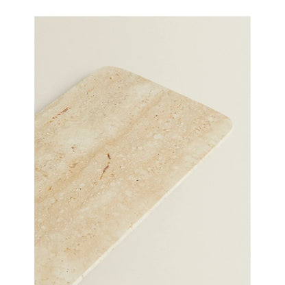 Natural Travertine Marble Tray Decorative Storage Vanity Tray Home Decor